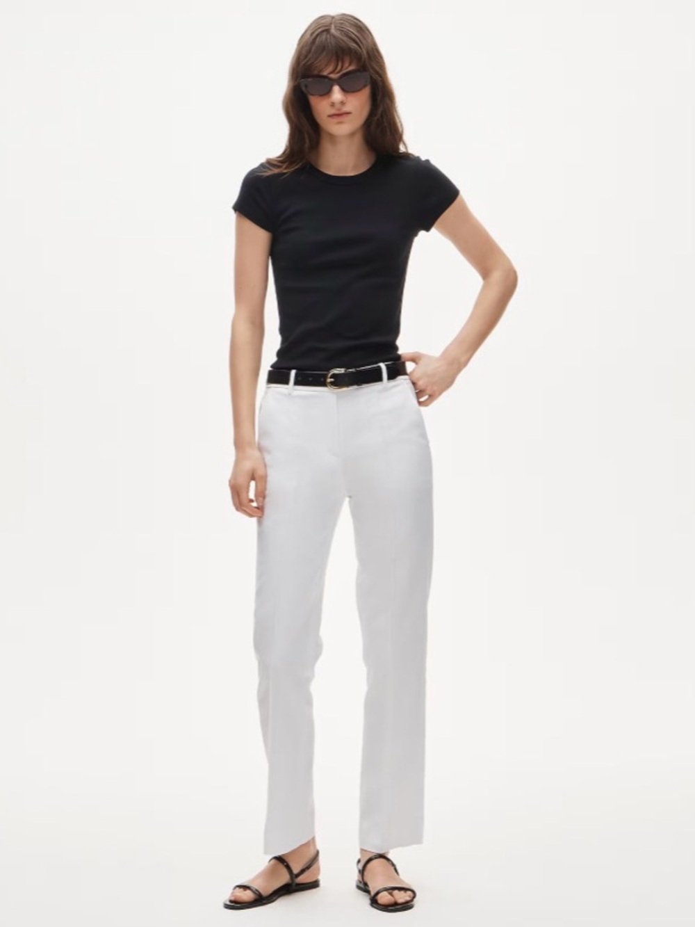 NWT J. Crew Stella Pant Gramercy Linen Blend White